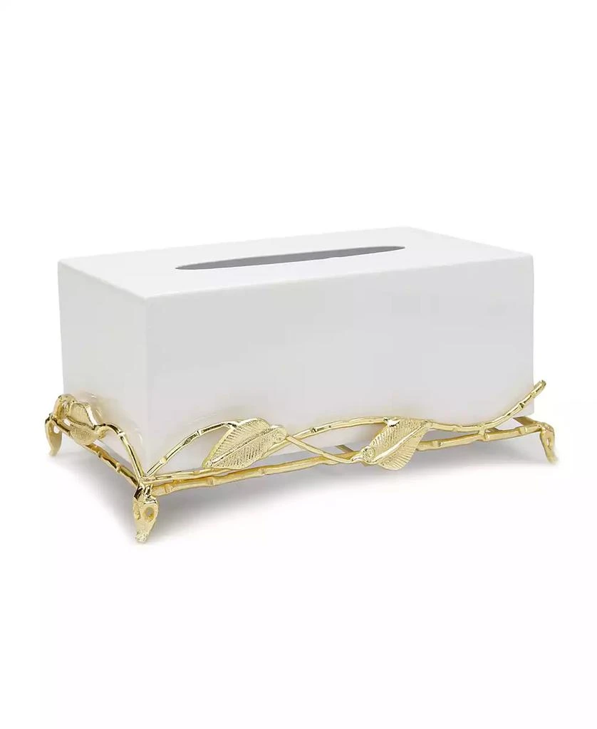 商品Classic Touch|Tissue Box on Leaf Design Base,价格¥808,第2张图片详细描述