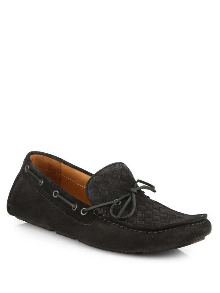 商品Bottega Veneta|Woven Suede Moccasin Drivers,价格¥2174,第1张图片