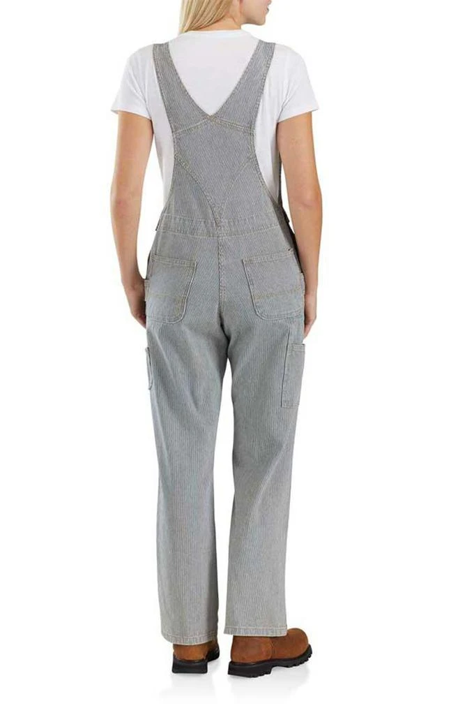 商品Carhartt|(103042) Brewster Double Front Striped Bib Overalls - Railroad Stripe,价格¥412,第2张图片详细描述