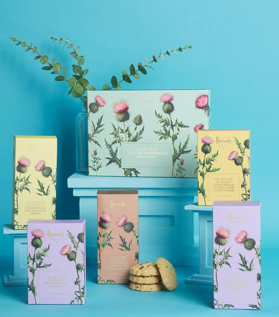 商品Harrods|All-Butter Scottish Shortbread Rounds with Chocolate Chips (200g),价格¥134,第4张图片详细描述
