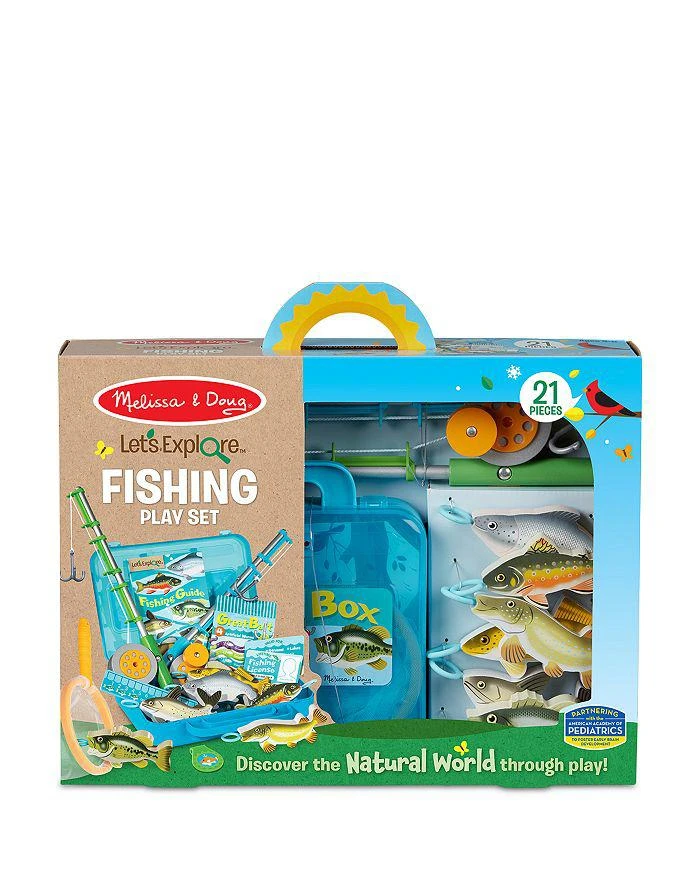 商品Melissa & Doug|Let's Explore Fishing Play Set - Ages 3+,价格¥283,第3张图片详细描述