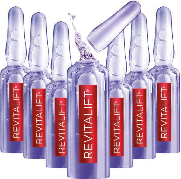 商品L'Oreal Paris|Revitalift Derm Intensives 1.9% Pure Hyaluronic Acid Replumping Ampoules,价格¥183,第4张图片详细描述