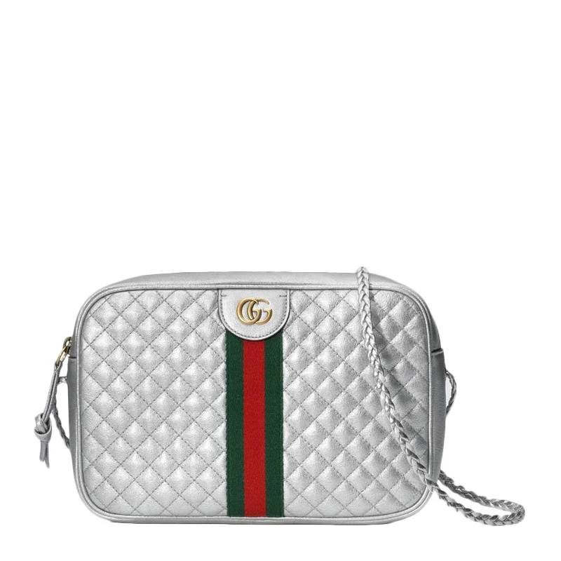 商品[国内直发] Gucci|GUCCI 银色女士斜挎包 541051-0U12T-8562,价格¥7605,第1张图片