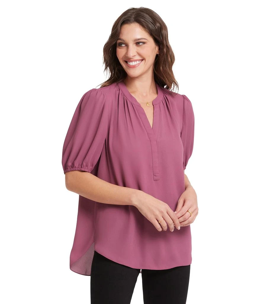 商品NYDJ|Puff Sleeve Popover,价格¥633,第1张图片