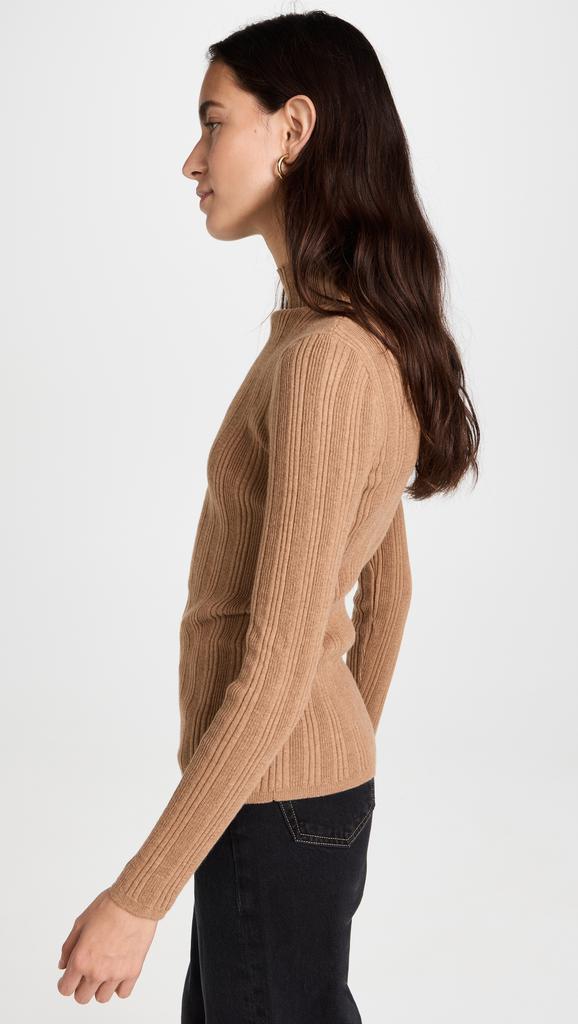 Madewell Leaton Mock Neck Pullover Sweater商品第4张图片规格展示