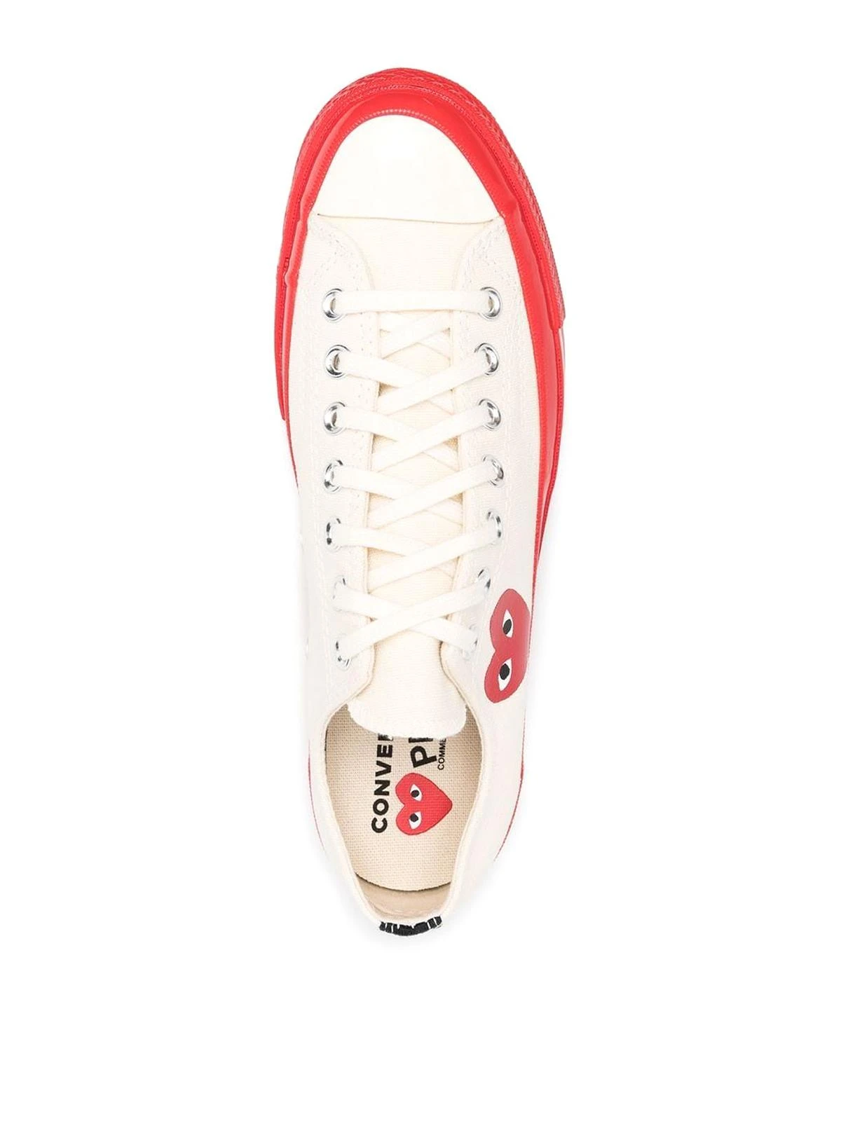 商品【商品预售7天】 Comme des Garcons|Comme des Garcons 男士休闲鞋 P1K1232 白色,价格¥1160,第6张图片详细描述