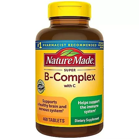 商品Nature Made|Nature Made Super B Complex Tablet, 460 ct.,价格¥155,第1张图片