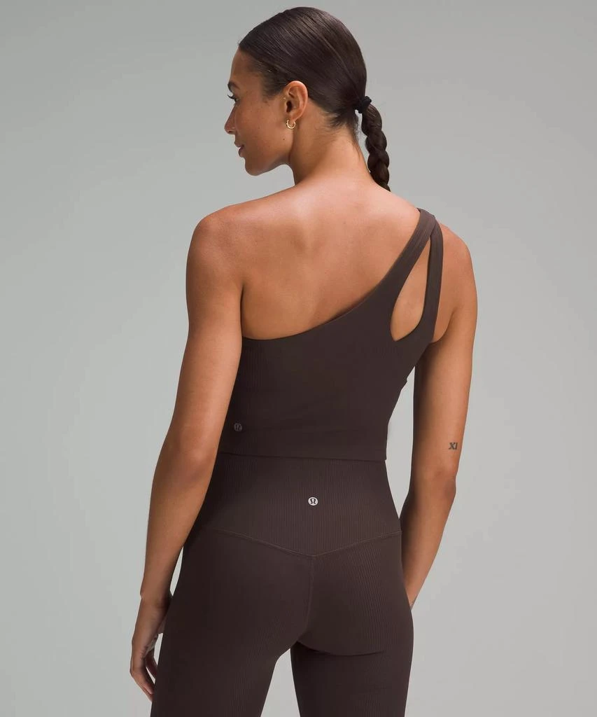 商品Lululemon|Ribbed Nulu Asymmetrical Yoga Tank Top *Light Support, A/B Cup,价格¥240,第3张图片详细描述