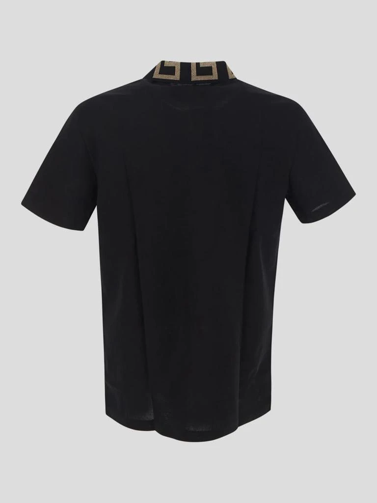 商品Versace|Versace Greca Neck Polo Shirt,价格¥2516,第2张图片详细描述