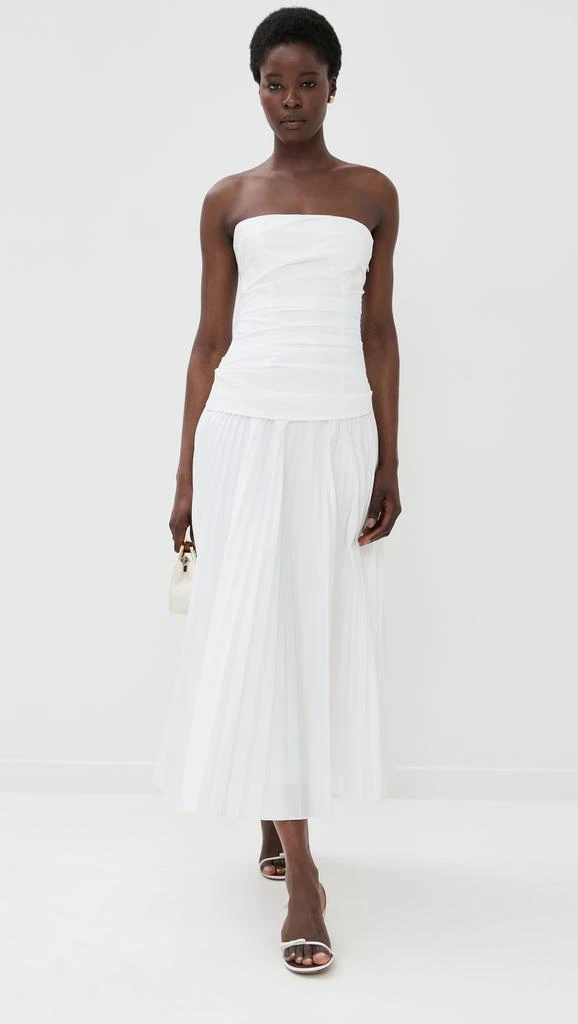 商品SIMKHAI|Arie Strapless Bustier Midi Dress,价格¥4334,第4张图片详细描述