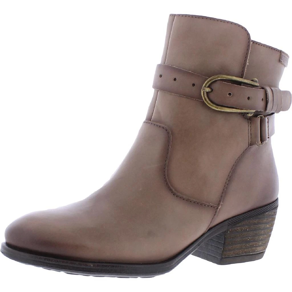 商品Pikolinos|Pikolinos Womens Baqueira Leather Stacked Heel Ankle Boots,价格¥668,第1张图片