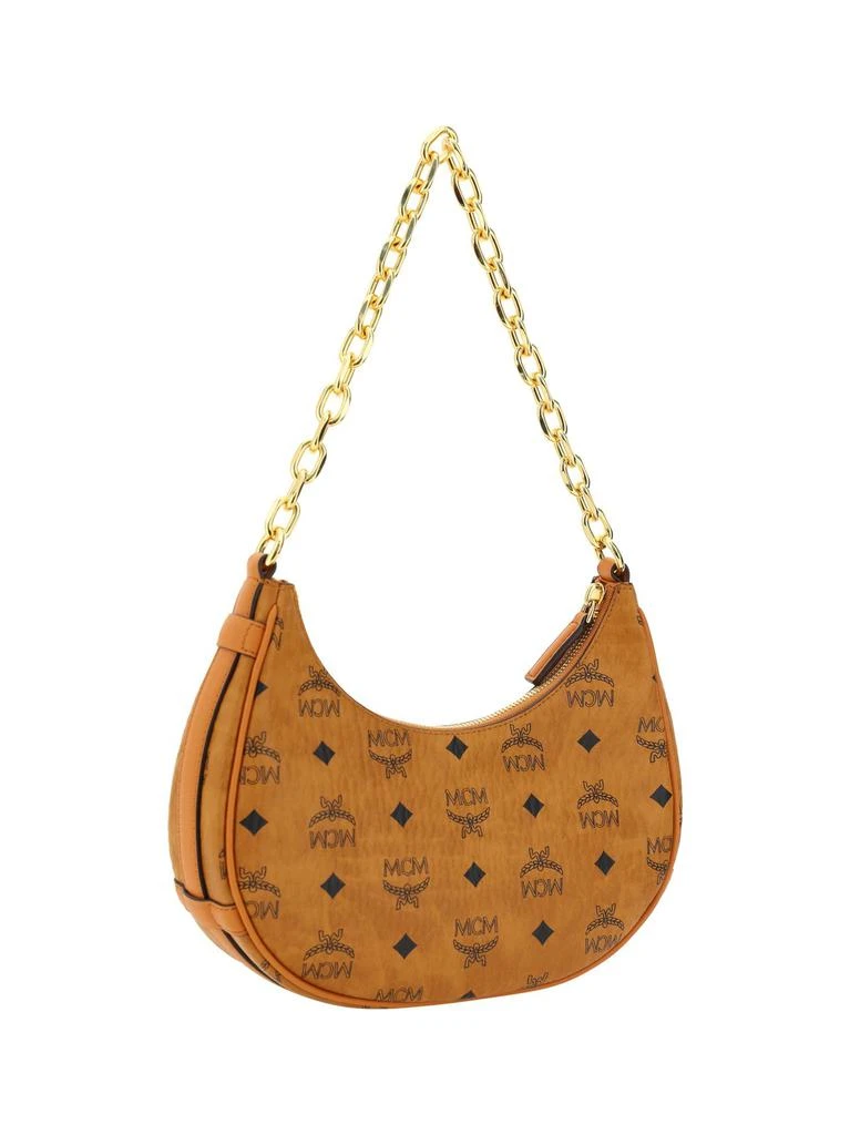 商品MCM|MCM Aren Crescent Zipped Small Shoulder Bag,价格¥4301,第2张图片详细描述