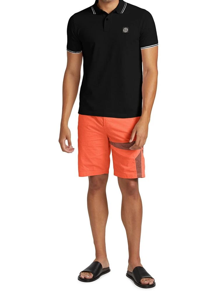 商品Stone Island|Geometric Compass Bermuda Shorts,价格¥1119,第2张图片详细描述