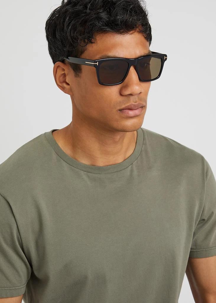 商品Tom Ford|Buckley 02 black square-frame sunglasses,价格¥2557,第4张图片详细描述