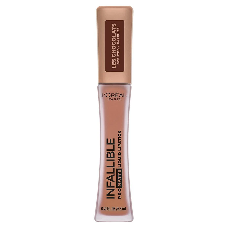 商品L'Oreal Paris|L'Oreal Paris Infallible Pro Matte Les Chocolats Scented Liquid Lipstick,价格¥83,第1张图片