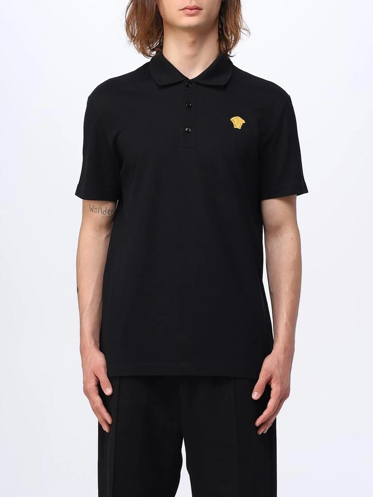 商品Versace|Versace cotton polo shirt,价格¥3121,第1张图片