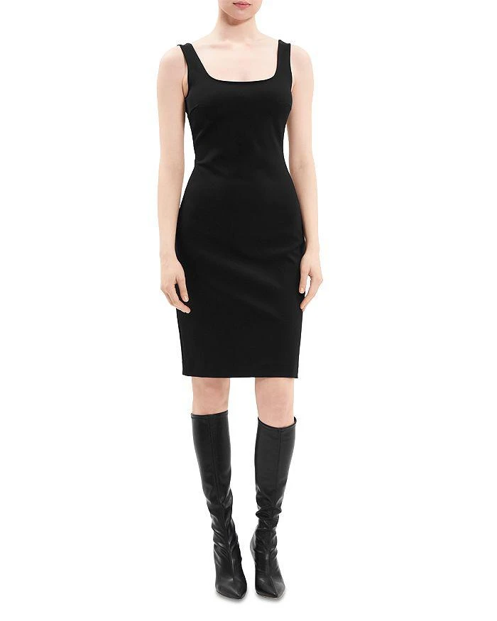 商品Theory|Slim Scoop Neck Dress,价格¥1652,第1张图片详细描述