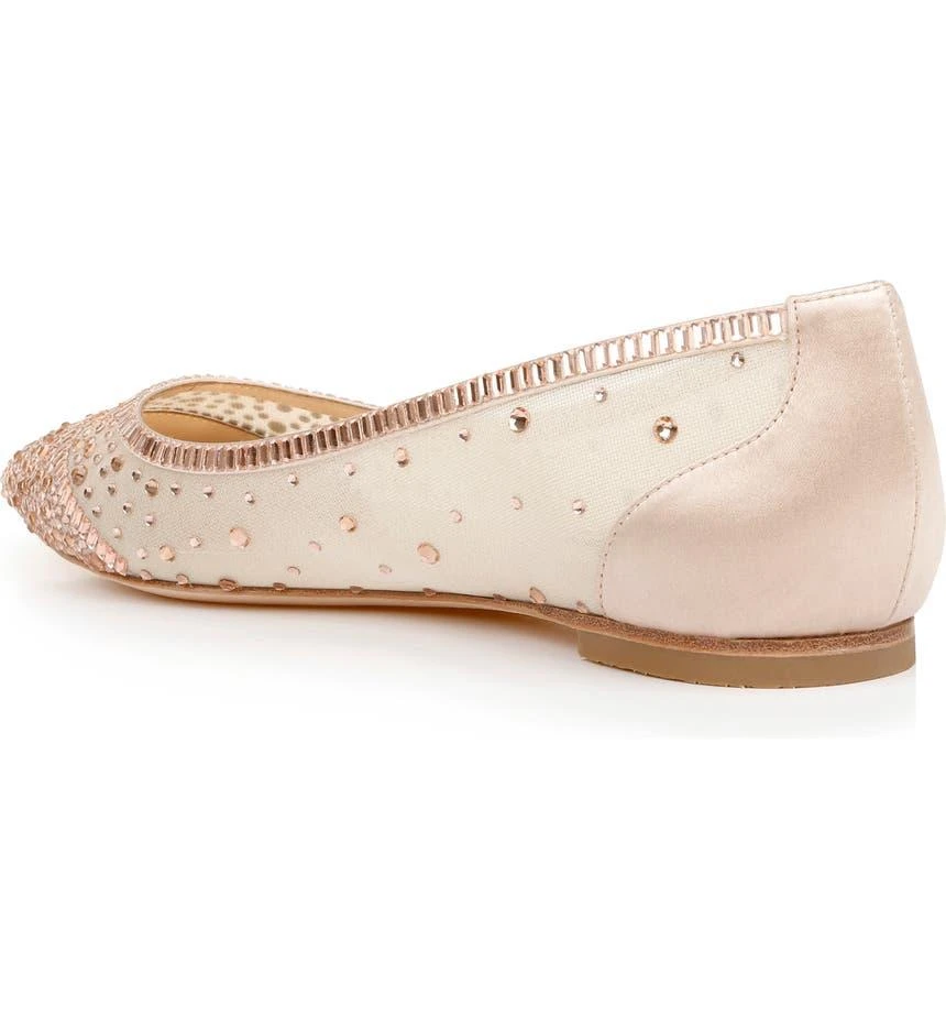 商品Badgley Mischka|Babette Pointed Toe Flat,价格¥287,第2张图片详细描述