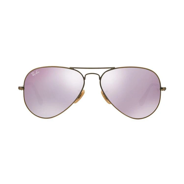 商品Ray-Ban|ORIGINAL AVIATOR MIRRORED Sunglasses, RB3025 55,价格¥1333,第2张图片详细描述