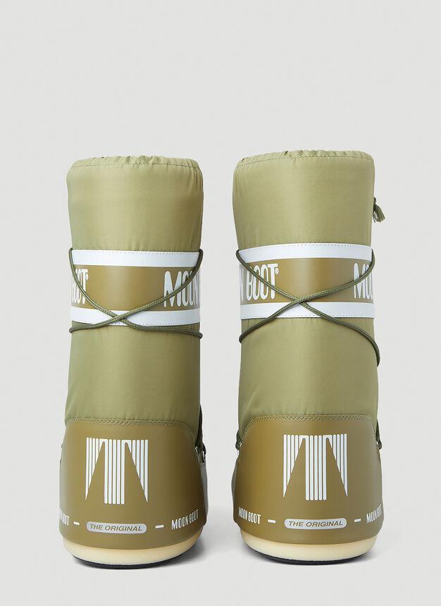 商品Moon Boot|High Snow Boots in Green,价格¥1331,第6张图片详细描述