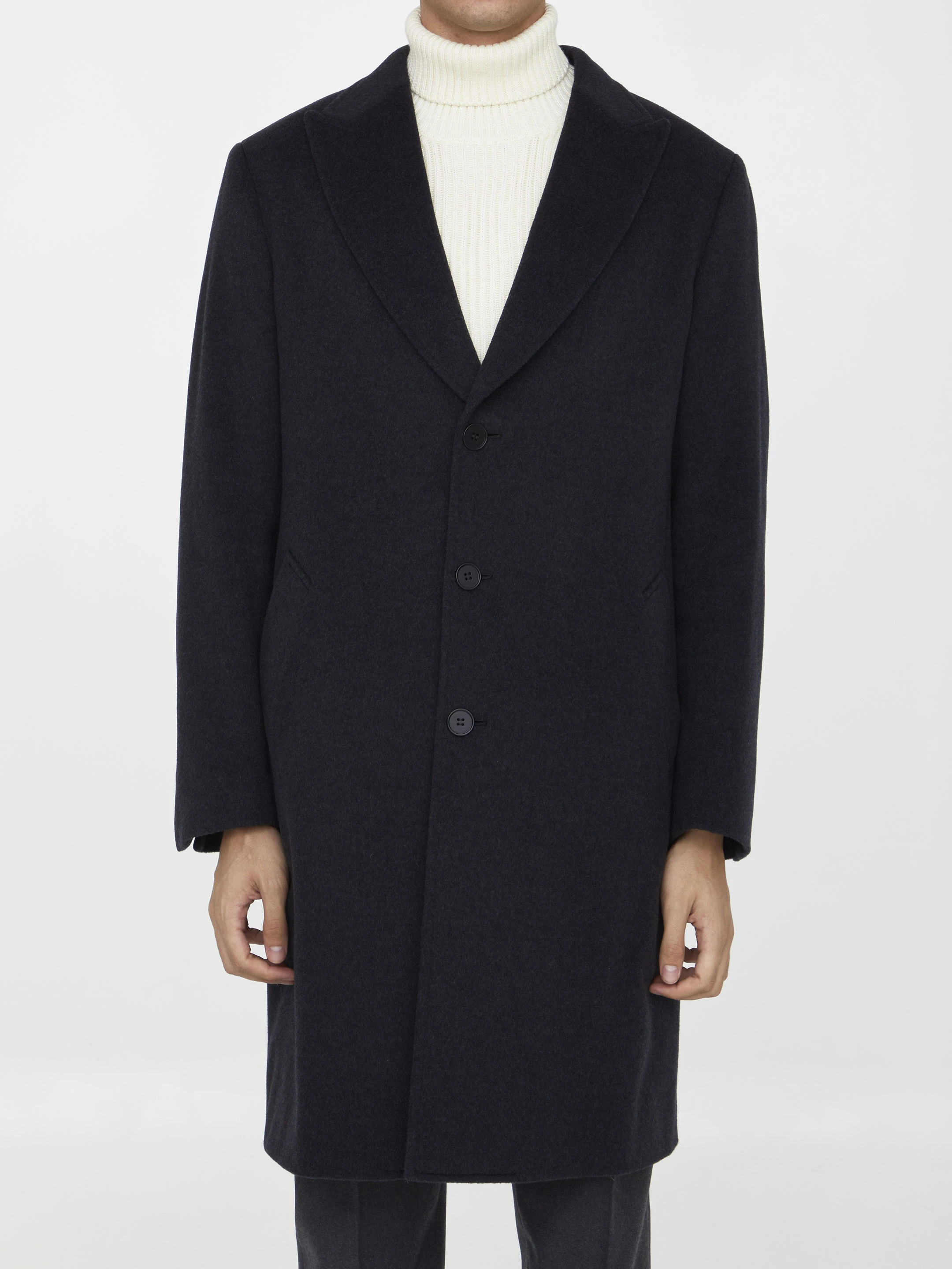 商品【商品预售7天】 TONELLO|TONELLO 男士大衣 01CW84R7090U900 灰色,价格¥3740,第1张图片