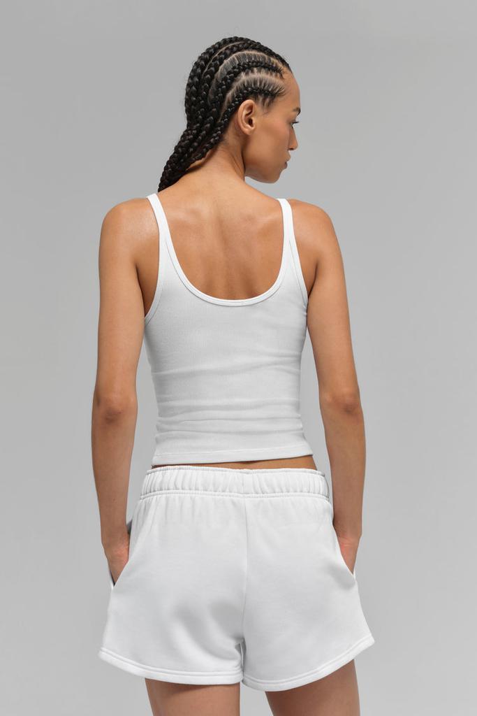 Alo Ribbed Prosper Tank - Black - Outdoor Clothing - Free Shipping