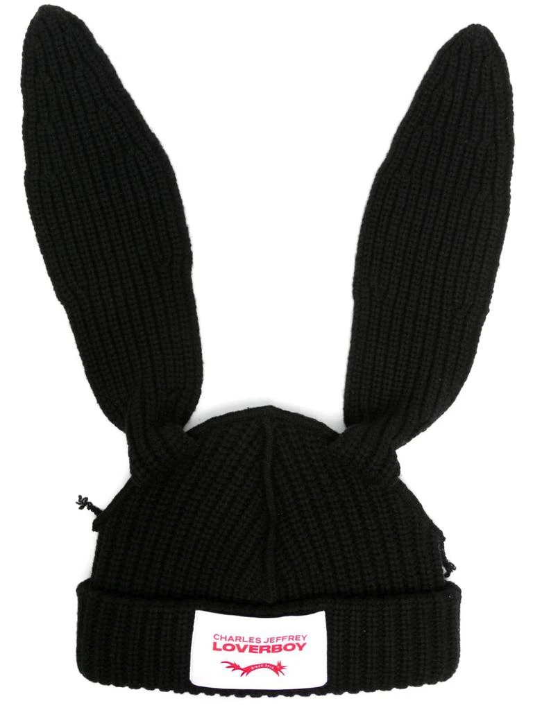 商品Charles Jeffrey Loverboy|CHARLES JEFFREY LOVERBOY - Chunky Rabbit Wool Blend Beanie,价格¥1294,第2张图片详细描述