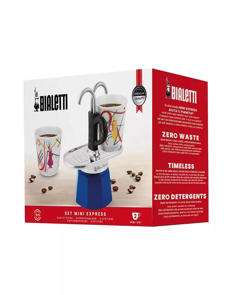 Set Mini Express "R" Kandinsky Plus 2 Bicc. 2.8 OZ Coffeemaker 商品