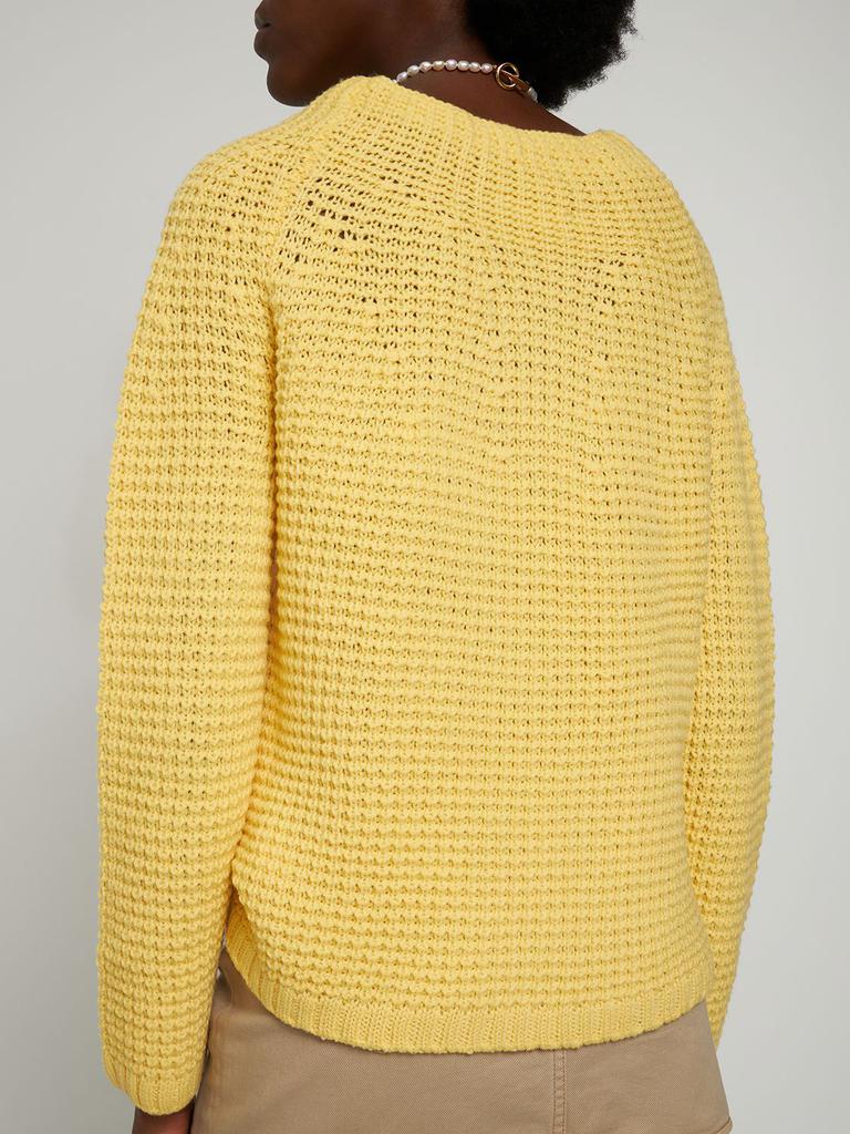 Ardea Wool Knit Crater Neck Sweater商品第2张图片规格展示