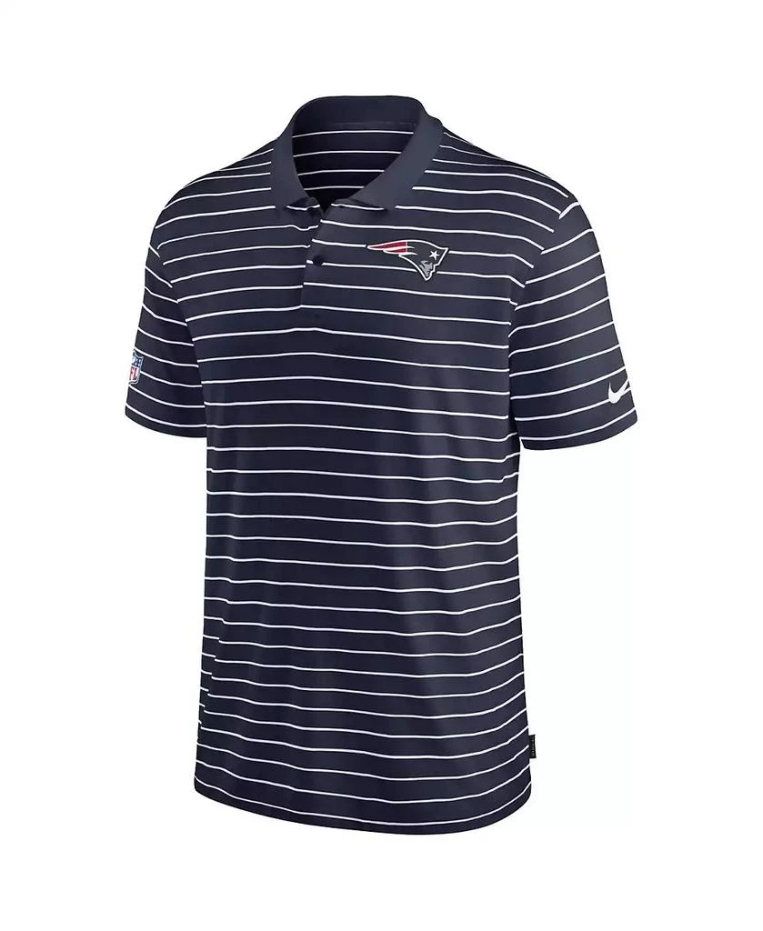 商品NIKE|Men's Navy New England Patriots Sideline Lock Up Victory Performance Polo Shirt,价格¥397,第3张图片详细描述