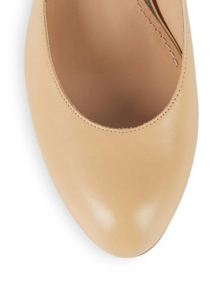 商品Stuart Weitzman|Moody Leather Pumps,价格¥944,第3张图片详细描述