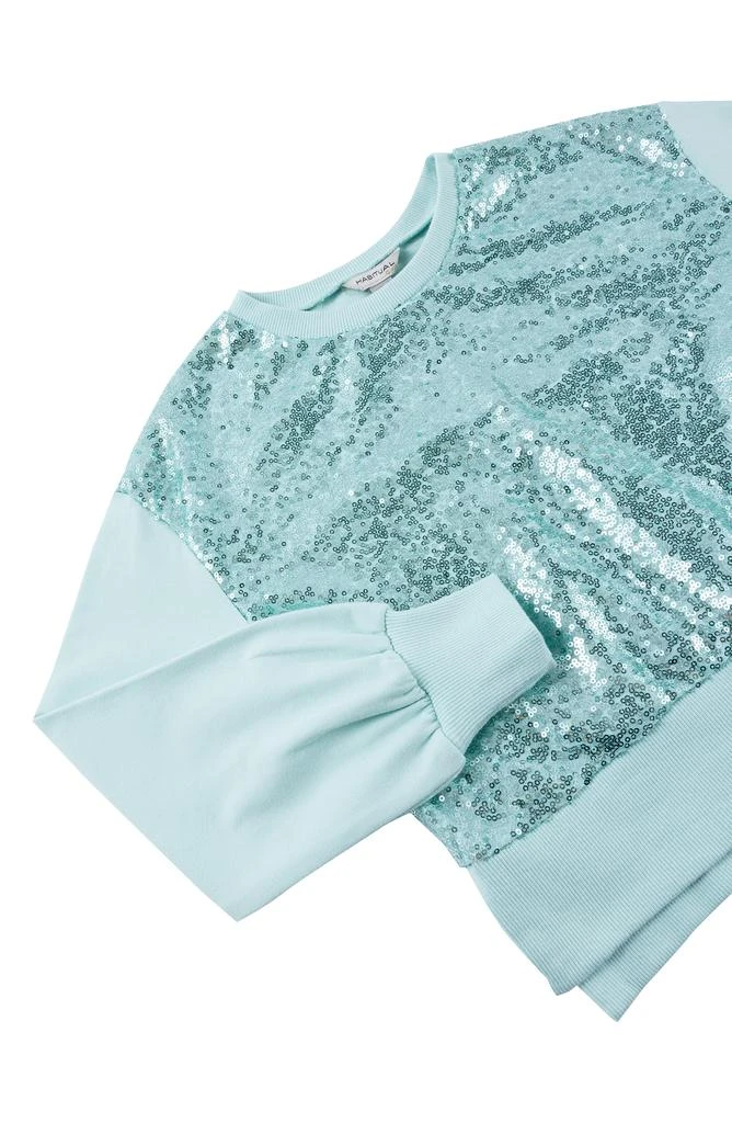 商品Habitual|Kids' Sequin Sweatshirt & Wide Leg Pants Set,价格¥141,第4张图片详细描述