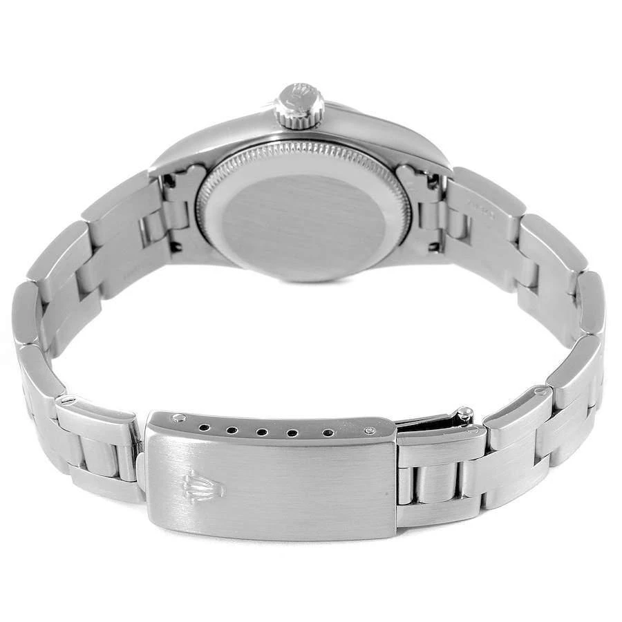 商品[二手商品] Rolex|Rolex Black Stainless Steel Oyster Perpetual 67180 Women's Wristwatch 24 MM,价格¥28342,第5张图片详�细描述
