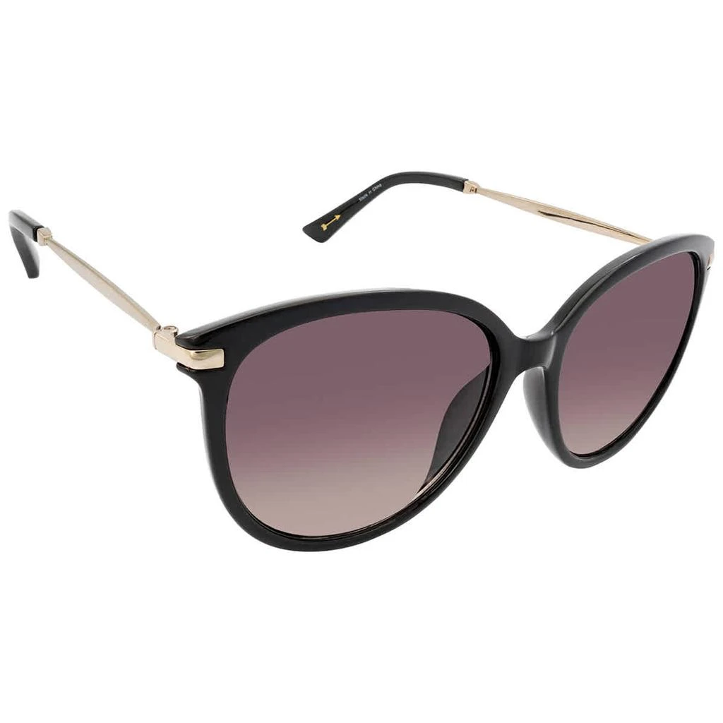 商品SKECHERS|Skechers Gradient Smoke Cat Eye Ladies Sunglasses SE6032 01B 57,价格¥79,第1张图片