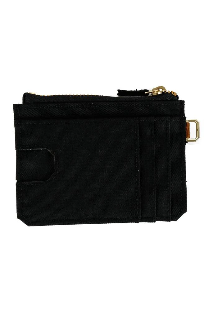 商品Carhartt|Nylon Duck Zippered Card Keeper Wallet - Black,价格¥219,第2张图片详细描述