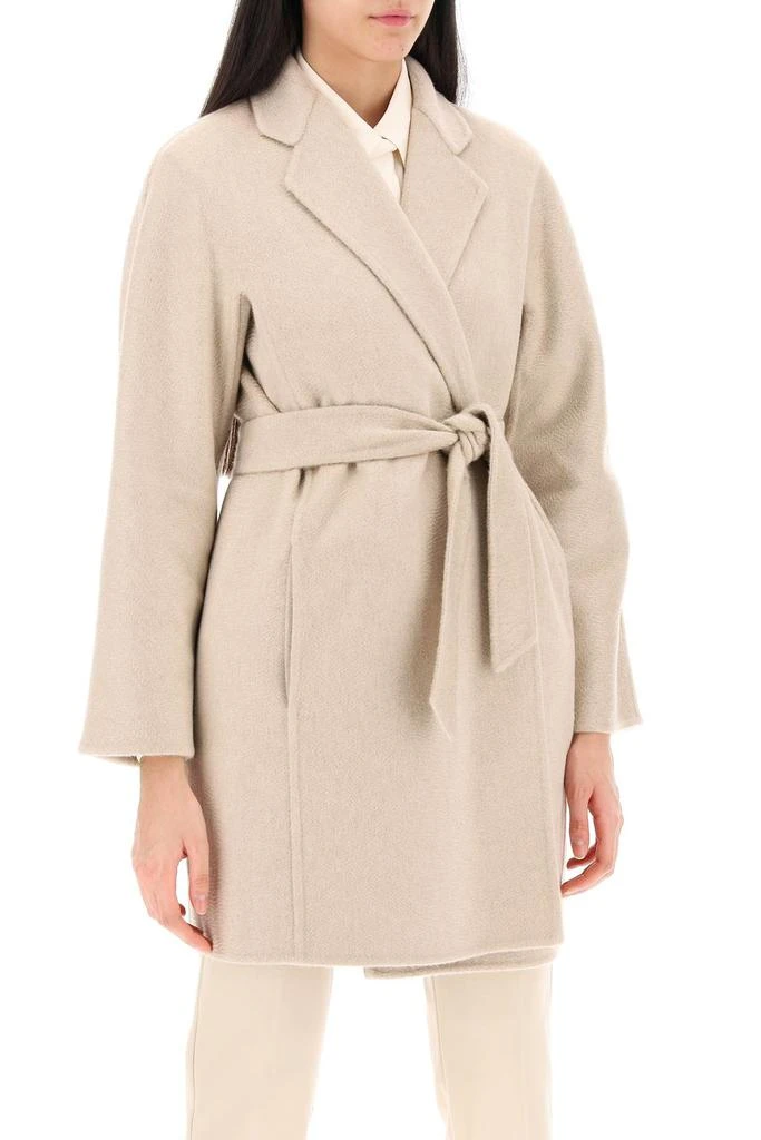 商品Max Mara|Max mara harold cashmere wrap coat,价格¥17086,第2张图片详细描述