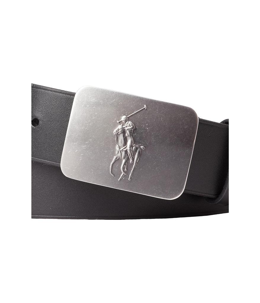 商品Ralph Lauren|Pony-Plaque Leather Belt,价格¥368,第4张图片详细描述