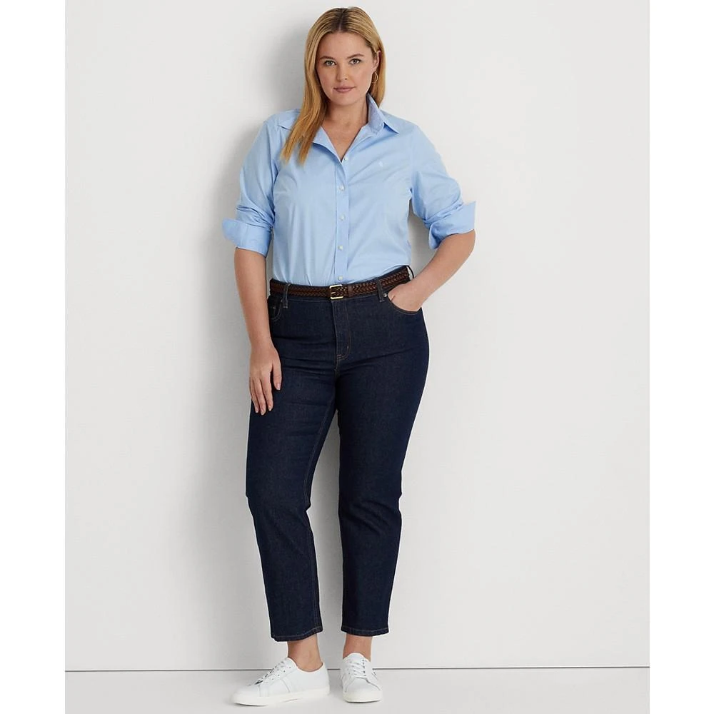 Plus-Size Easy Care Cotton Shirt 商品