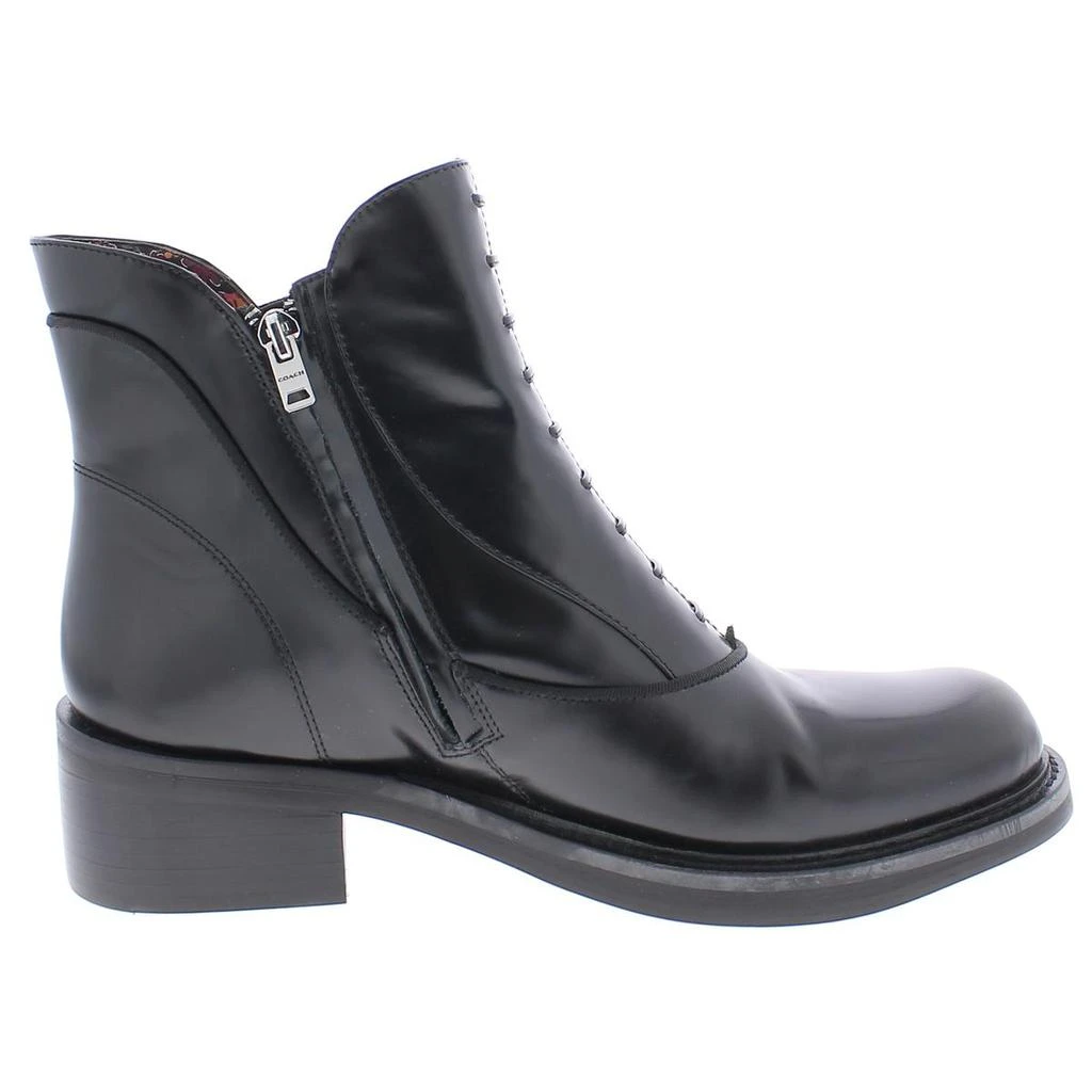 商品Coach|Coach Womens CHLS Faux Leather Stretch Motorcycle Boots,价格¥805,第3张图片详细描述