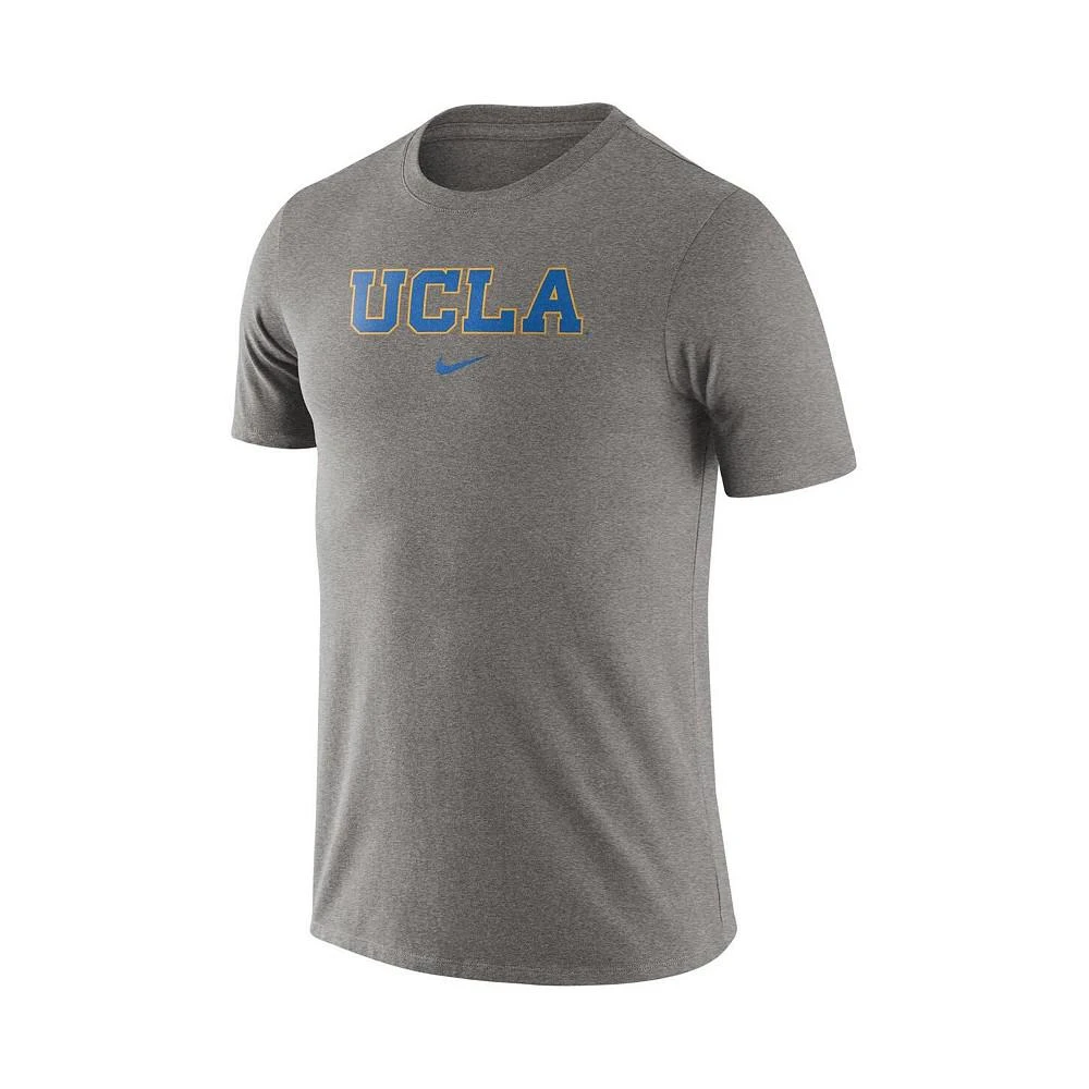 商品NIKE|Men's Heathered Gray UCLA Bruins Essential Wordmark T-shirt,价格¥225,第2张图片详细描述