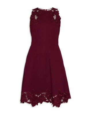 商品Ted Baker London|Emmona Embroidered Skater Dress,价格¥1089,第4张图片详细描述