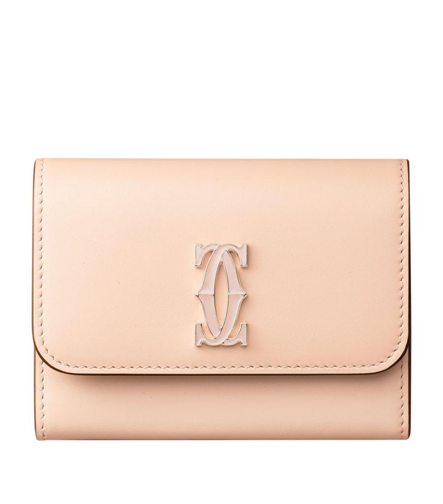 Mini Leather Double C de Cartier Wallet商品第1张图片规格展示