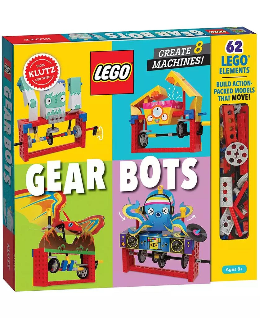 商品Klutz|Lego Gear Bots Set, 136 Piece,价格¥187,第1张图片