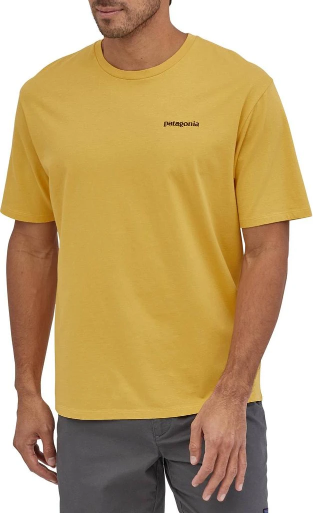 商品Patagonia|Patagonia Men's P-6 Logo Organic Short Sleeve T-Shirt,价格¥263,第2张图片详细描述