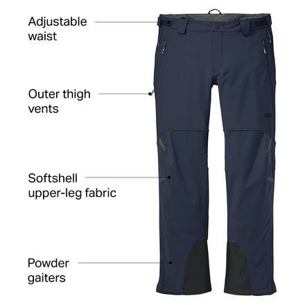 商品Outdoor Research|Trailbreaker II Pant - Men's,价格¥653,第5张图片详细描述