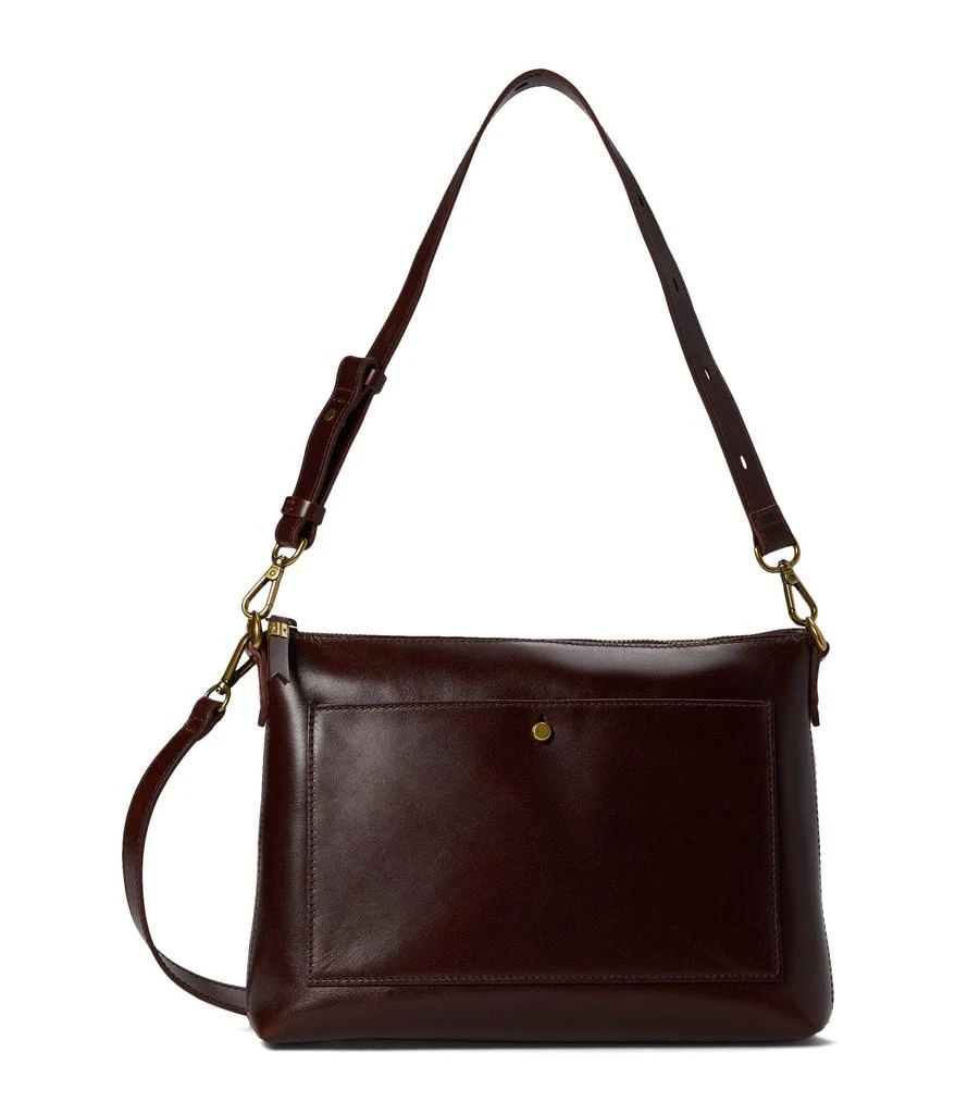 商品Madewell|Transport Shoulder Bag - Box Leather,价格¥1256,第1张图片