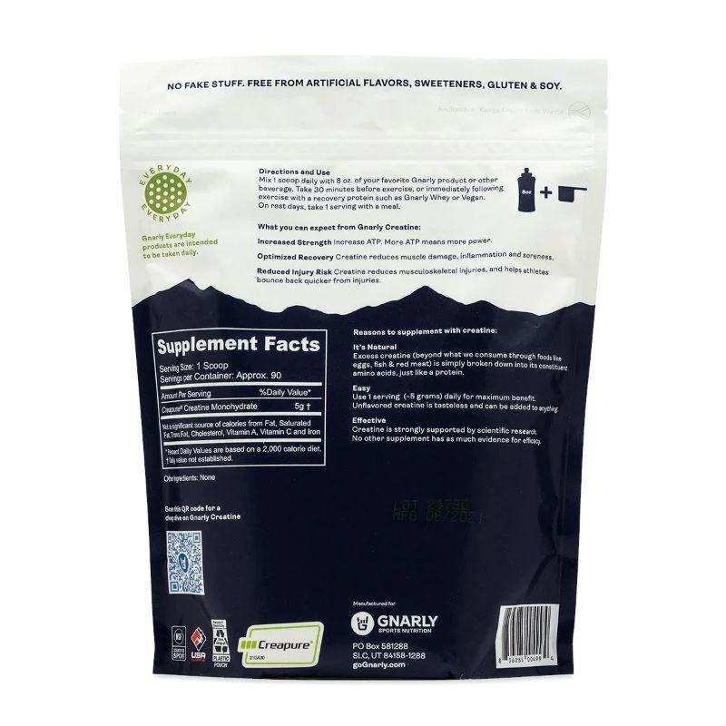 商品Gnarly Nutrition|Gnarly Creatine,价格¥373,第2张图片详细描述