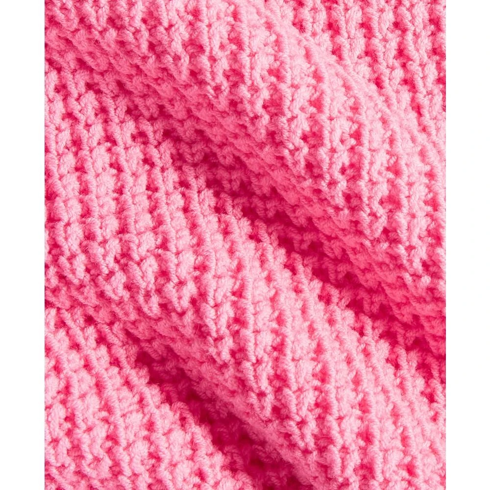 Big Girls Textured-Knit Crewneck Sweater, Created for Macy's 商品