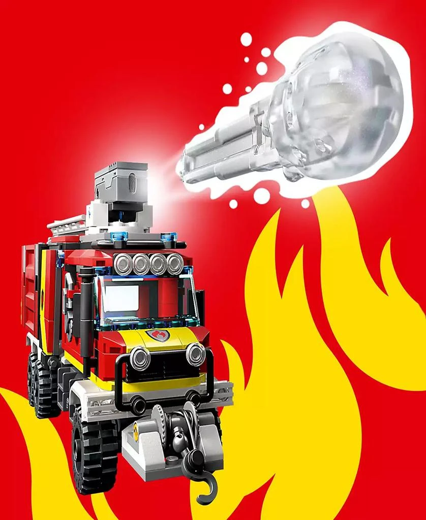 商品LEGO|City Fire Command Truck 60374 Building Toy Set with 3 Minifigures,价格¥411,第5张图片详细描述
