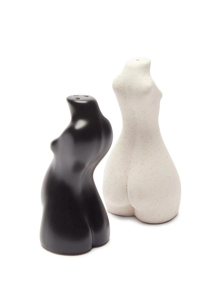 商品Anissa Kermiche|Tit for Tat ceramic salt and pepper shakers,价格¥355,第3张图片详细描述